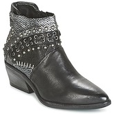 Airstep / A.S.98  SATUR  women's Low Ankle Boots in Black