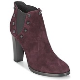 Alberto Gozzi  CAMOSCIO NEIVE  women's Low Ankle Boots in Red