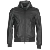 Armani jeans  LAPIDOBA  men's Leather jacket in Black