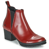 Art  CAMDEN  women's Low Ankle Boots in Red