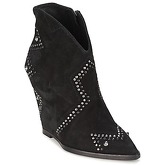 Ash  JESSICA  women's Low Ankle Boots in Black