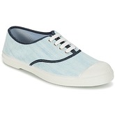 Bensimon  TENNIS BLEACHED DENIM  women's Shoes (Trainers) in Blue
