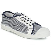 Bensimon  TENNIS FINES RAYURES  women's Shoes (Trainers) in Blue