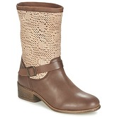 Betty London  CASTAGNO  women's Mid Boots in Brown