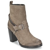 Betty London  GESSY  women's Low Ankle Boots in Beige