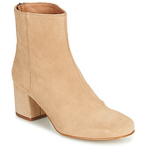 Betty London  JAIJAI  women's Low Ankle Boots in Beige