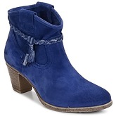 Betty London  EGATARE  women's Low Ankle Boots in Blue