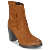 Betty London  GERKO  women's Low Ankle Boots in Brown