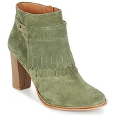 Betty London  GIATE  women's Low Ankle Boots in Green