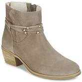 Betty London  IKITA  women's Low Ankle Boots in Grey