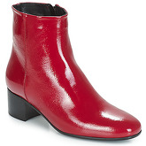 Betty London  JANDARINE  women's Low Ankle Boots in Red