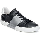 Bikkembergs  BOX LEATHER  men's Shoes (Trainers) in Black