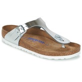 Birkenstock  GIZEH SFB  women's Flip flops / Sandals (Shoes) in Silver