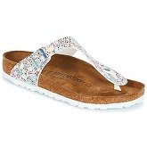 Birkenstock  GIZEH  women's Flip flops / Sandals (Shoes) in White