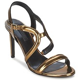 Boss Business  LENIA  women's Sandals in Gold