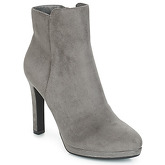 Buffalo  HEEL BOOTIE PLATEAU  women's Low Ankle Boots in Grey