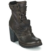 Bunker  ACE CAV  women's Low Ankle Boots in Brown