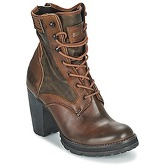 Bunker  ACE RAP  women's Low Ankle Boots in Brown