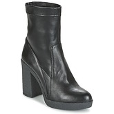 Café Noir  BABET  women's Low Ankle Boots in Black