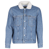 Calvin Klein Jeans  MODERN CLASSIC TRUCKER  men's Denim jacket in Blue