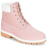 Casual Attitude  HAPANA  women's Mid Boots in Pink