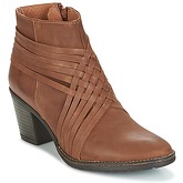 Casual Attitude  HURCHE  women's Low Ankle Boots in Brown