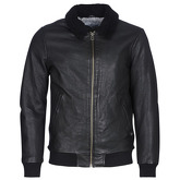 Chevignon  PLANE  men's Leather jacket in Black