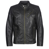 Chevignon  STEEL  men's Leather jacket in Black