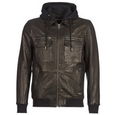 Chevignon  FIRST  men's Leather jacket in Black