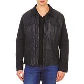 Chevignon  BREWA  men's Leather jacket in Blue