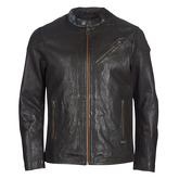 Chevignon  STEEL  men's Leather jacket in Brown