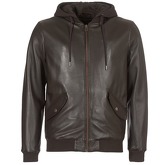 Chevignon  MIGHTY  men's Leather jacket in Brown