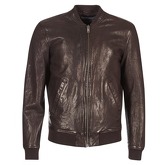 Chevignon  TED VEGETAL  men's Leather jacket in Brown