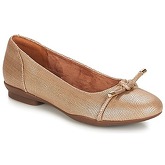 Clarks  Neenah Poppy  women's Shoes (Pumps / Ballerinas) in Gold