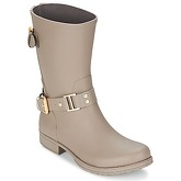 Colors of California  CLASSIC SHORT  women's Low Ankle Boots in Beige