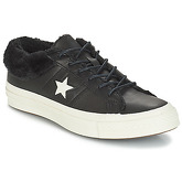Converse  ONE STAR LEATHER OX  women's Shoes (Trainers) in Black