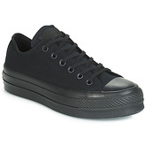Converse  CHUCK TAYLOR ALL STAR CLEAN LIFT MONO CANVAS OX  women's Shoes (Trainers) in Black