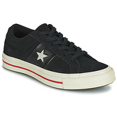 Converse  ONE STAR CUIR FASHION BALLER SUEDE OX  women's Shoes (Trainers) in Black