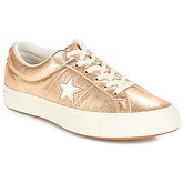 Converse  ONE STAR OX  women's Shoes (Trainers) in Gold