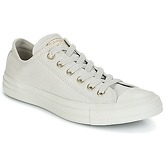 Converse  Chuck Taylor All Star Ox Mono Glam Canvas Color  women's Shoes (Trainers) in Grey