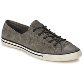 Converse  ALL STAR FANCY LEATHER OX  women's Shoes (Trainers) in Grey