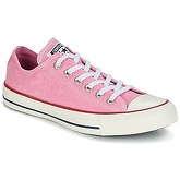 Converse  Chuck Taylor All Star Ox Stone Wash  women's Shoes (Trainers) in Pink