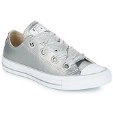 Converse  CHUCK TAYLOR ALL STAR BIG EYELETS OX  women's Shoes (Trainers) in Silver