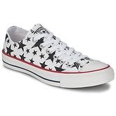 Converse  Chuck Taylor All Star MULTI STAR PRINT OX  women's Shoes (Trainers) in White