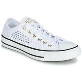 Converse  CHUCK TAYLOR ALL STAR HANDMADE CROCHET OX  women's Shoes (Trainers) in White
