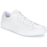 Converse  CHUCK TAYLOR ALL STAR IRIDESCENT LEATHER OX IRIDESCENT LEATHER O  women's Shoes (Trainers) in White
