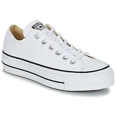 Converse  Chuck Taylor All Star Lift Clean Ox Core Canvas  women's Shoes (Trainers) in White