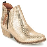 Coqueterra  LIZZY  women's Mid Boots in Gold