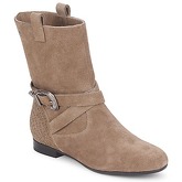 Couleur Pourpre  TAMA  women's Mid Boots in Brown