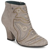 Couleur Pourpre  ENEE  women's Low Ankle Boots in Grey